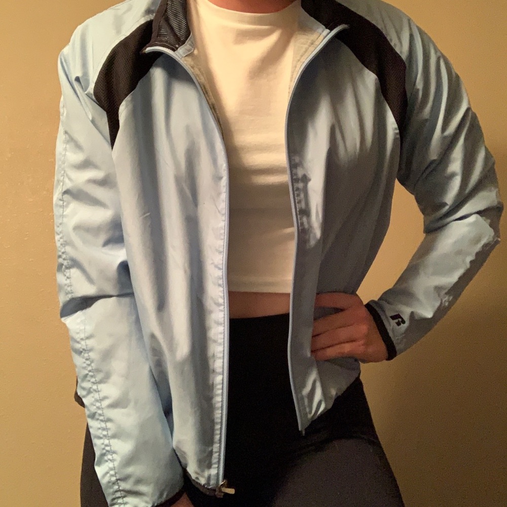 COPY - Baby Blue Workout Jacket